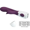 Butterfly Kiss Rabbit Vibrator & G-Spot Stimulator Lila von Pretty Love Flirtation