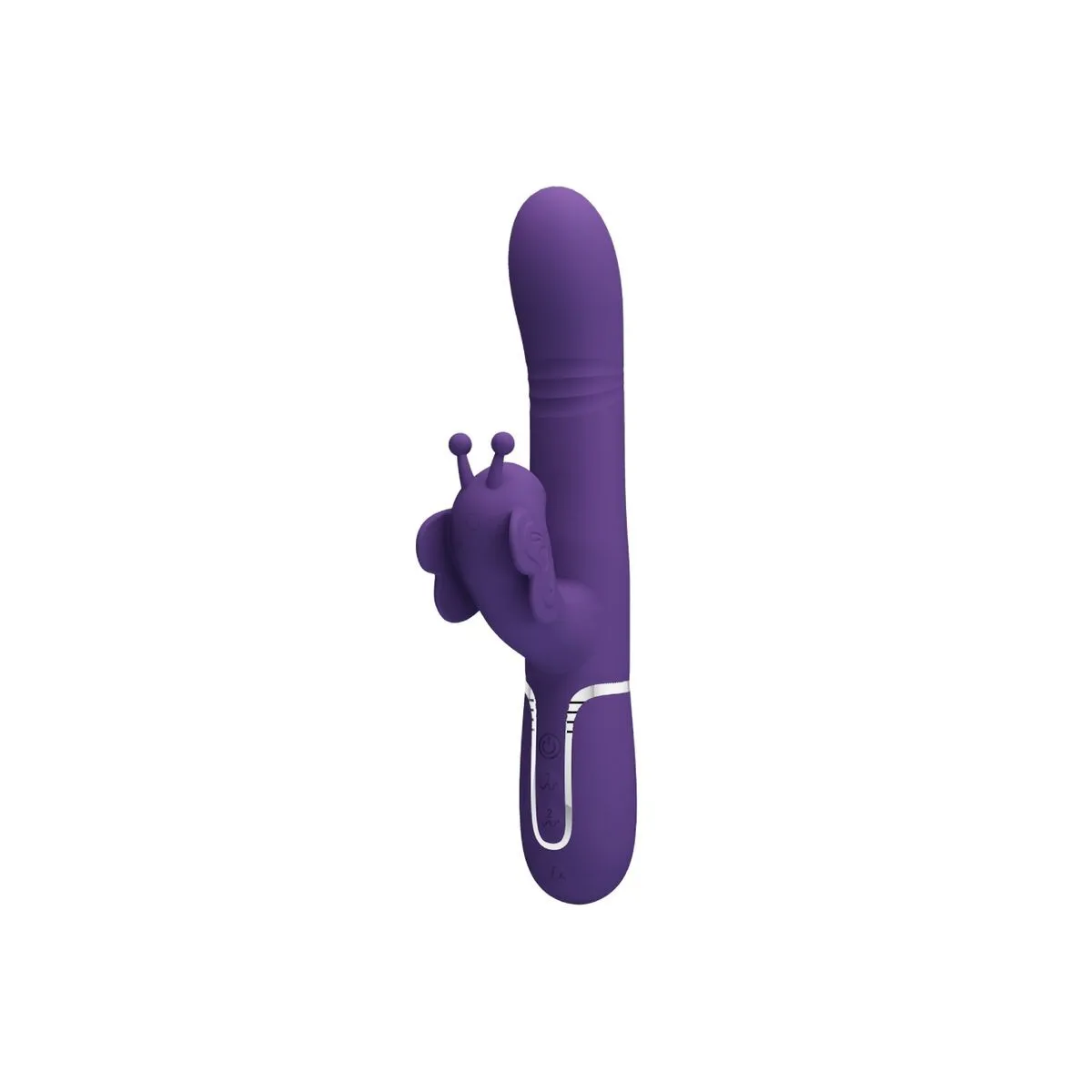 Multifunktions-Rabbitvibrator 4 In 1 Schmetterling Lila von Pretty Love Flirtation | Fesselliebe.de