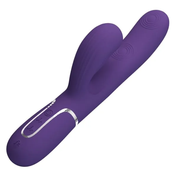 Perlita G-Spot Vibrator 3 In 1 Multifunktions-Lila von Pretty Love Flirtation | Fesselliebe.de