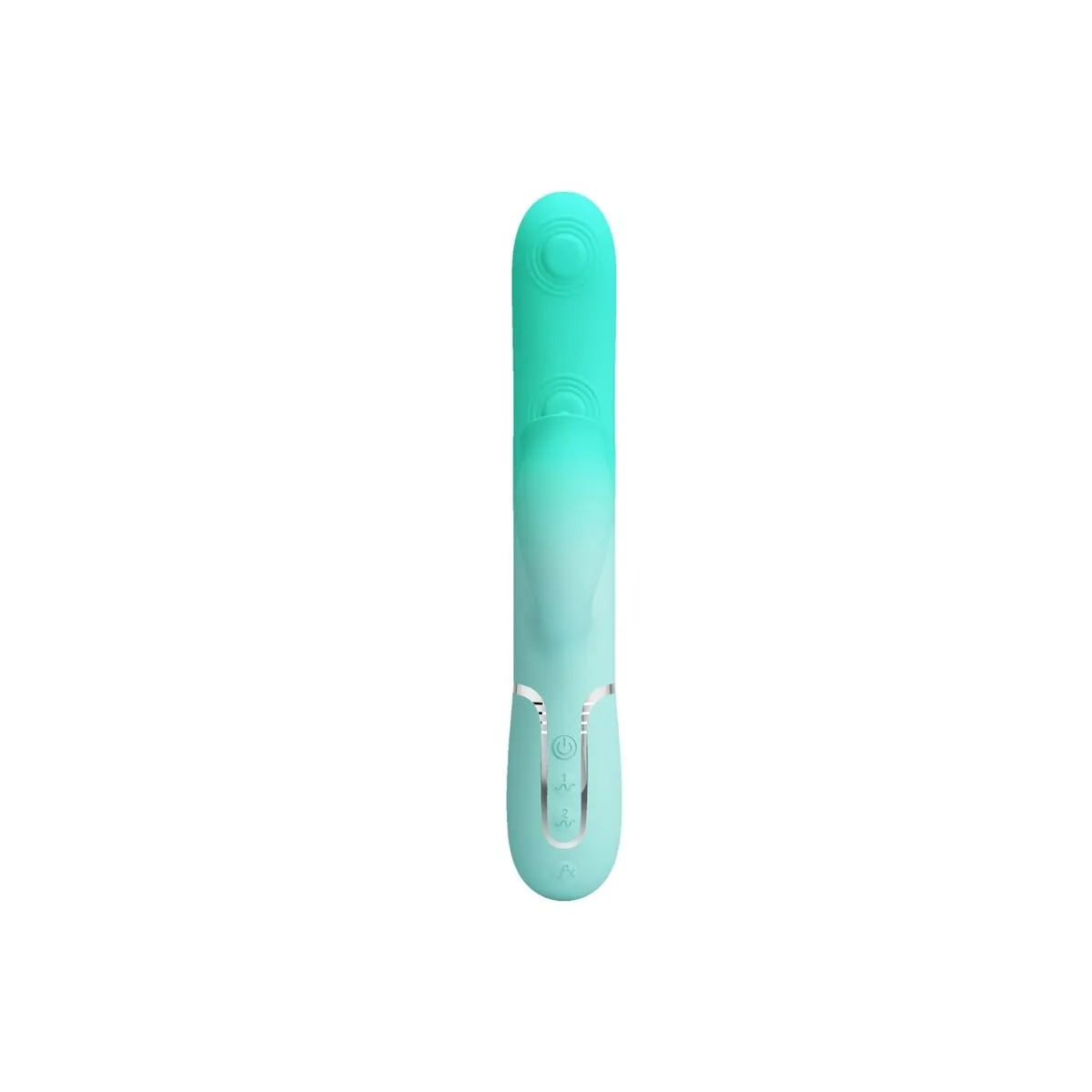 Gigi Multifunktions-Rabbit-Vibrator Aquagrün von Pretty Love Flirtation | Fesselliebe.de