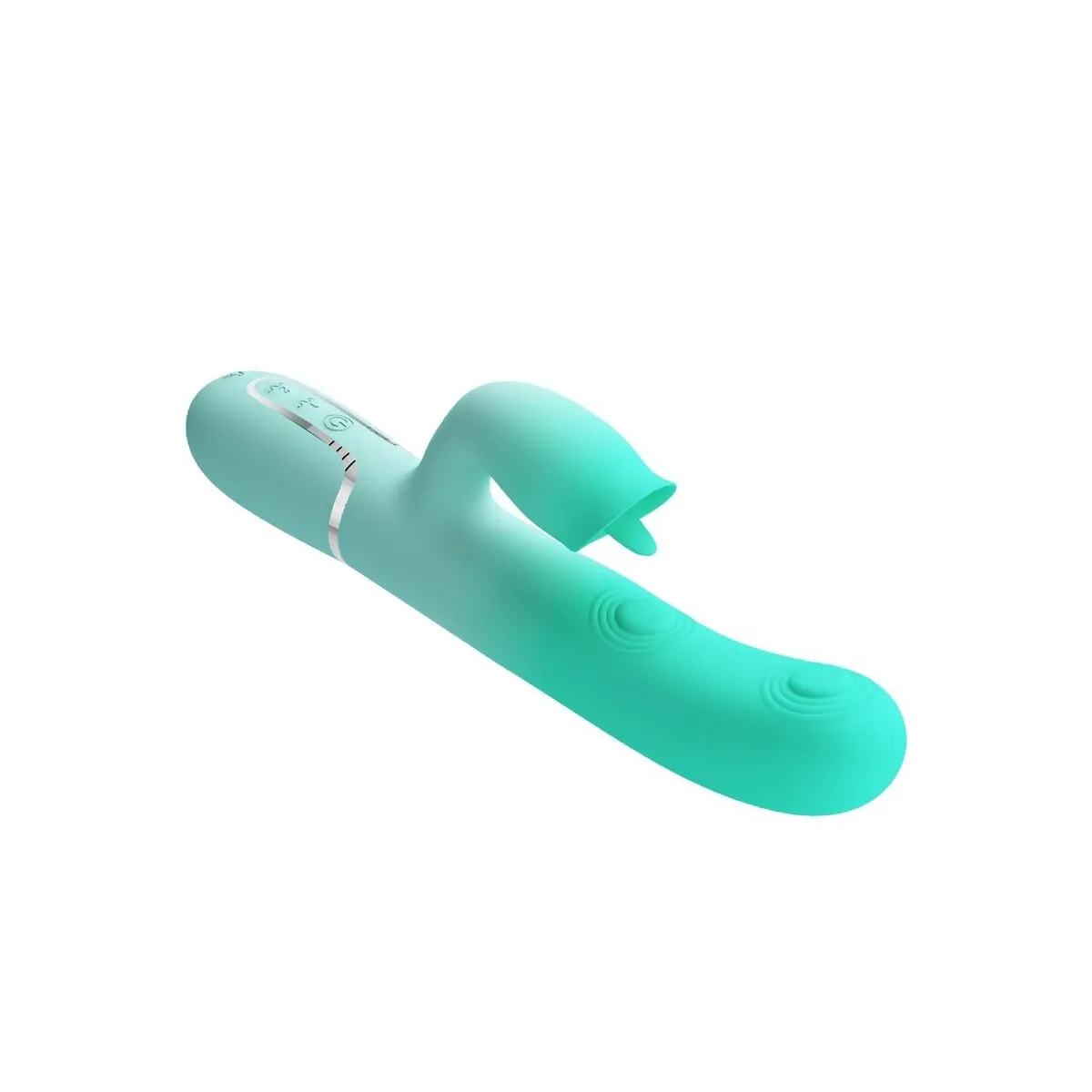 Gigi Multifunktions-Rabbit-Vibrator Aquagrün von Pretty Love Flirtation | Fesselliebe.de
