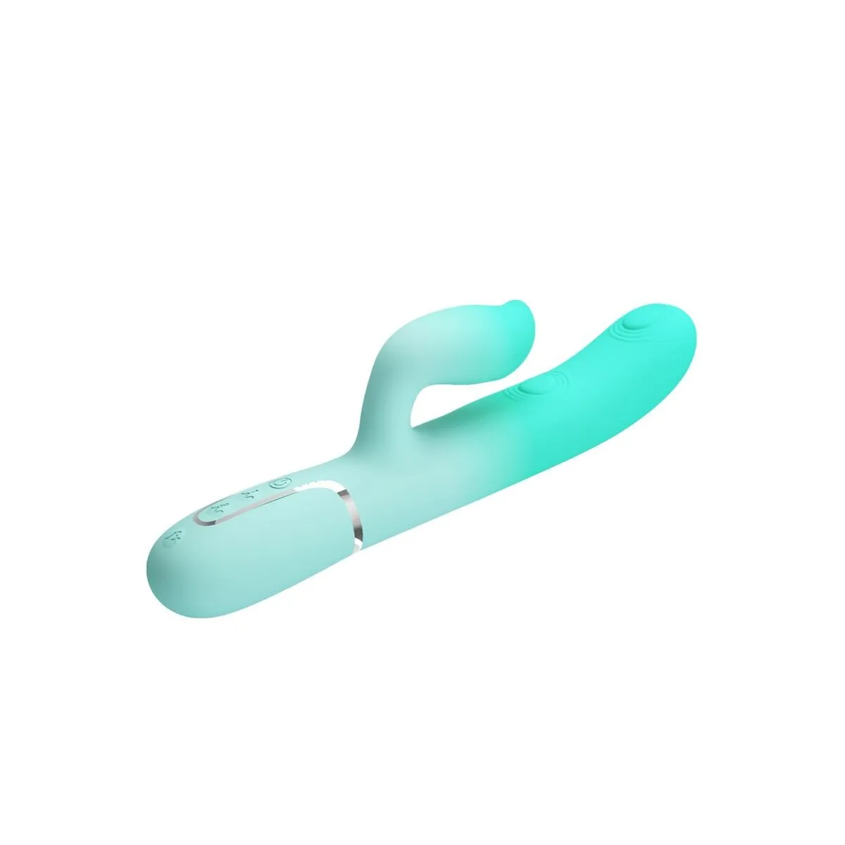 Gigi Multifunktions-Rabbit-Vibrator Aquagrün von Pretty Love Flirtation | Fesselliebe.de