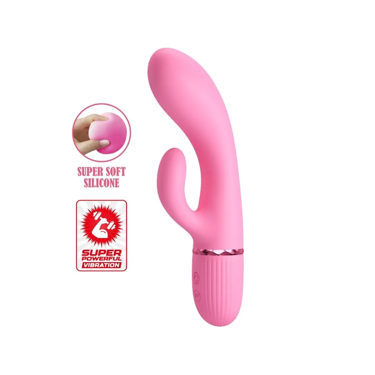 Marski Rabbit Vibrator & G-Spot Rosa von Pretty Love Flirtation | Fesselliebe.de