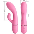 Marski Rabbit Vibrator & G-Spot Rosa von Pretty Love Flirtation