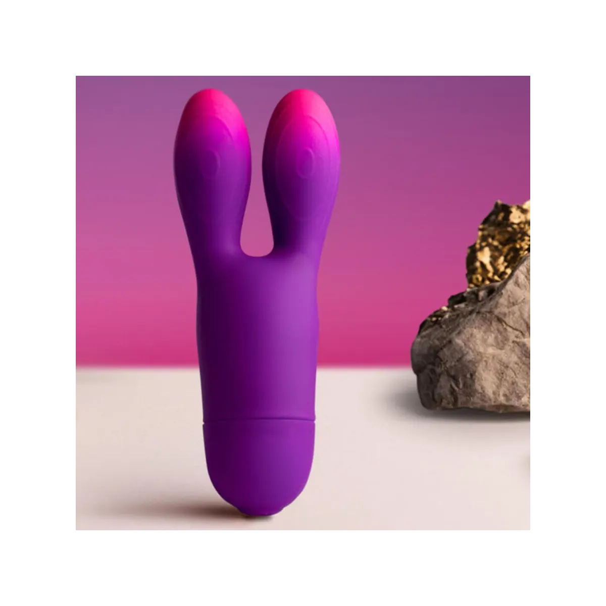 Glo-Girl Bunny Lila Flexibler Vibrator von Rocks-Off | Fesselliebe.de