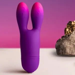 Glo-Girl Bunny Lila Flexibler Vibrator von Rocks-Off