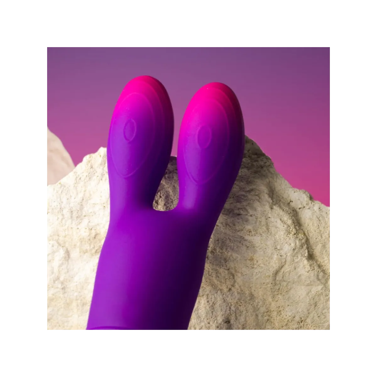 Glo-Girl Bunny Lila Flexibler Vibrator von Rocks-Off | Fesselliebe.de