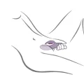 Glo-Girl Lila Rabbit Vibrator von Rocks-Off