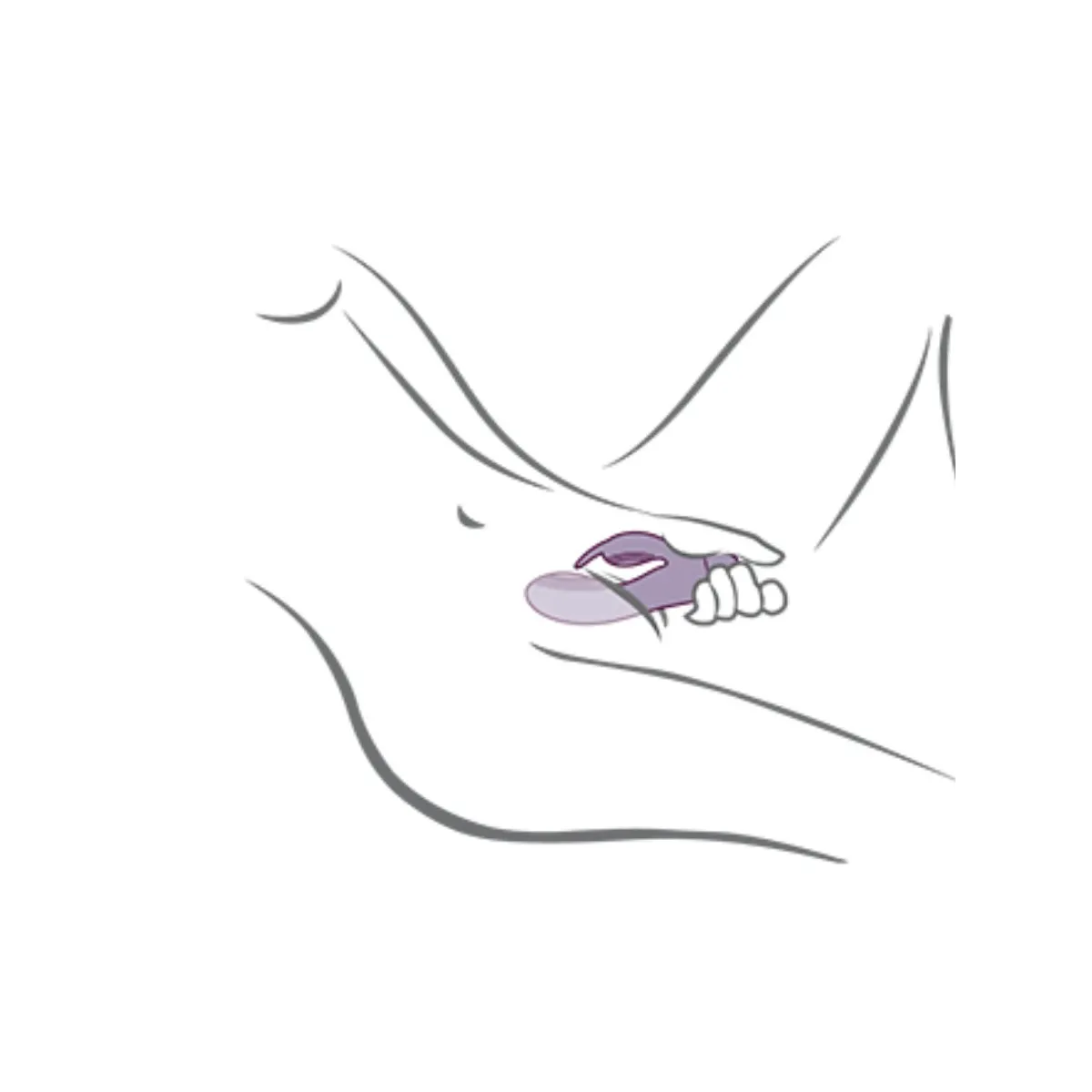 Glo-Girl Lila Rabbit Vibrator von Rocks-Off | Fesselliebe.de