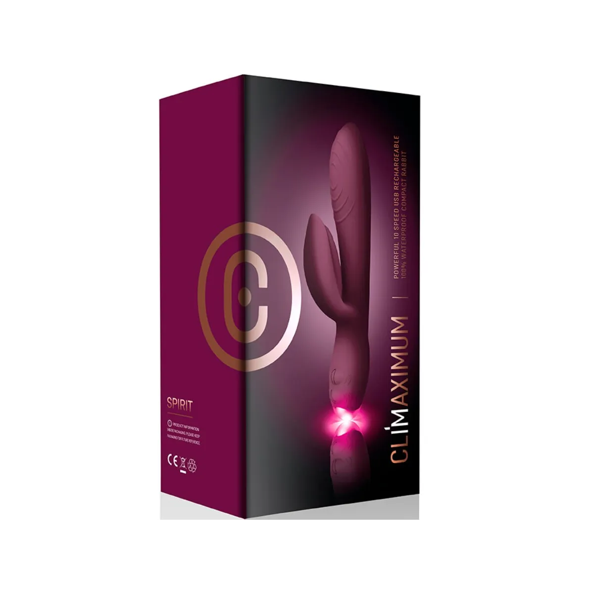 Spirit Rabbit Vibrator mit Led-Lichtern von Climaximum | Fesselliebe.de