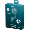 G For Goddess 2 Hase-Vibratorflasche Grün von Satisfyer Vibrator