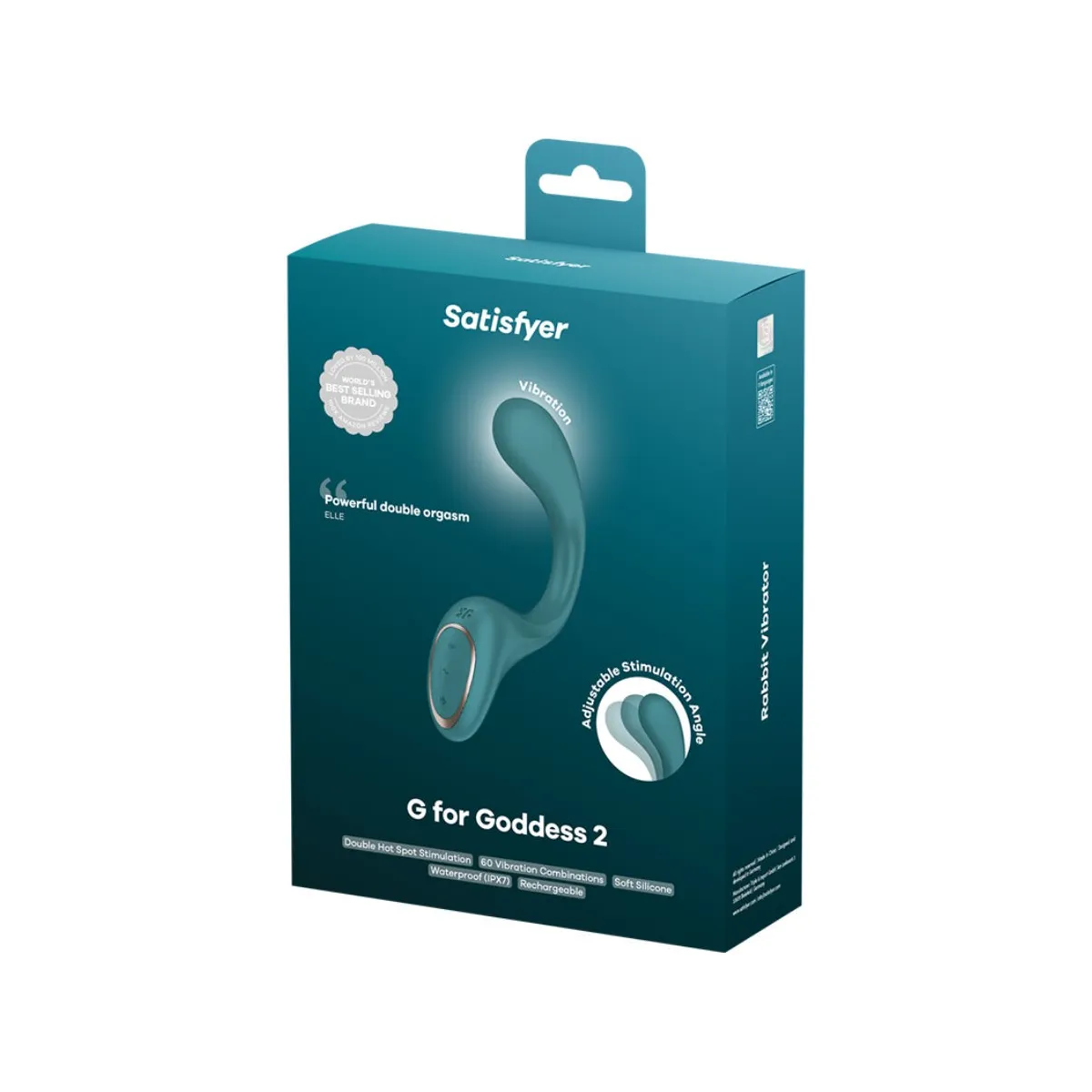 G For Goddess 2 Hase-Vibratorflasche Grün von Satisfyer Vibrator | Fesselliebe.de