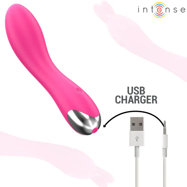 Cher Vibrator mit 20 Muster und Austauschbaren Aufsätzen von Intense Fun | Fesselliebe.de