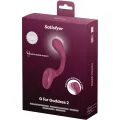 G For Goddess 2 Rabbit Vibrator Flasche Bordeaux von Satisfyer Vibrator