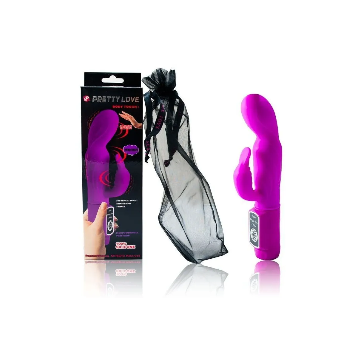 Flirtation Body-Touch-Vibrator von Pretty Love Flirtation | Fesselliebe.de