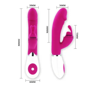 Ation Vibrator mit Rabbit-Gen von Pretty Love Flirtation