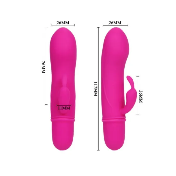 Flirtation Vibrator mit Rabbit Caesar von Pretty Love Flirtation | Fesselliebe.de