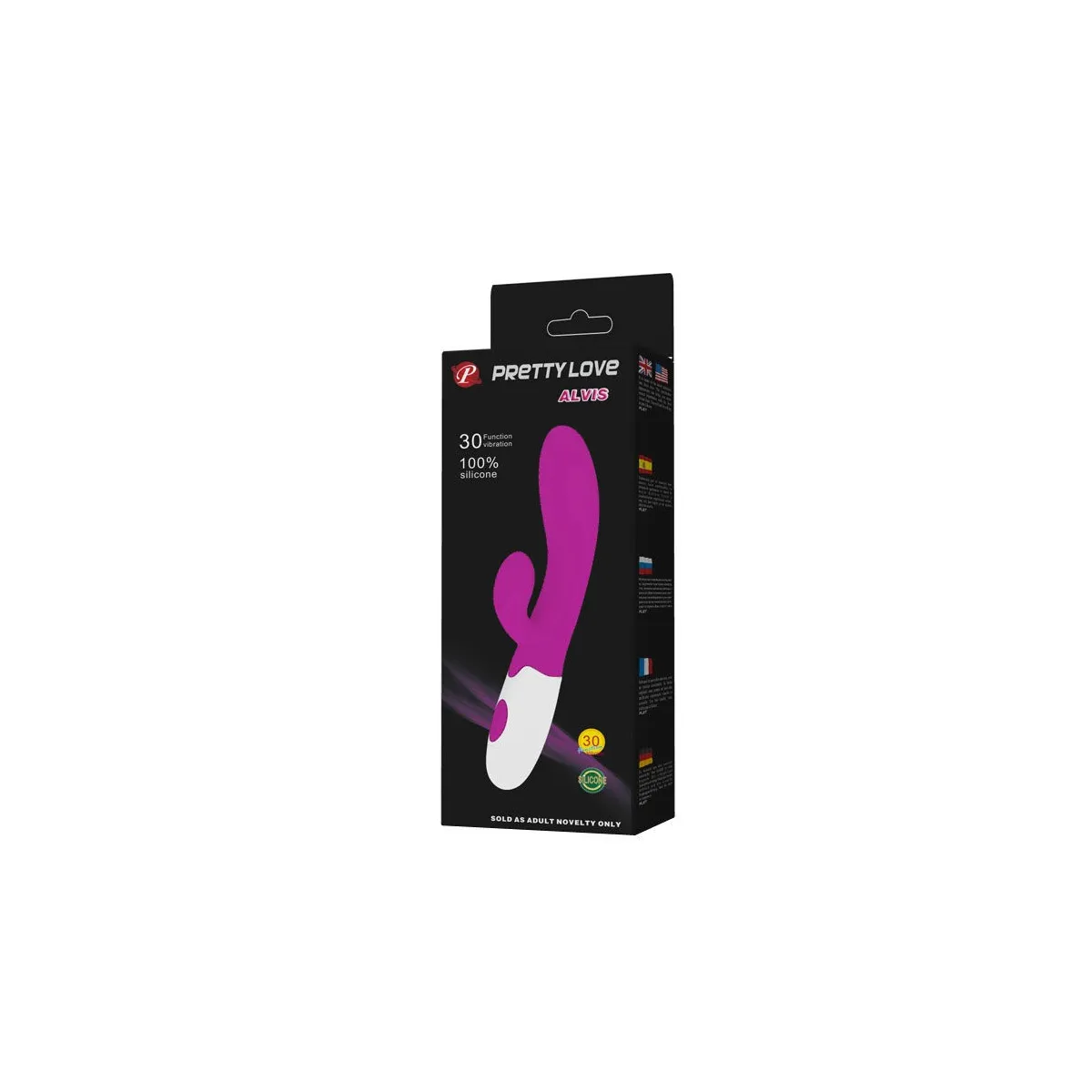 Flirtation Alvis Vibrator mit Klitoris-Stimulator von Pretty Love Flirtation | Fesselliebe.de