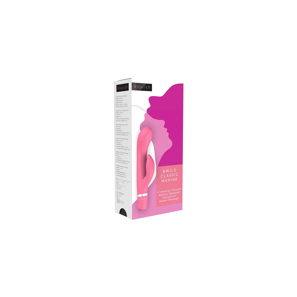 Bwild Classic Marine Rabbit Vibrator Guava von B Swish | Fesselliebe.de