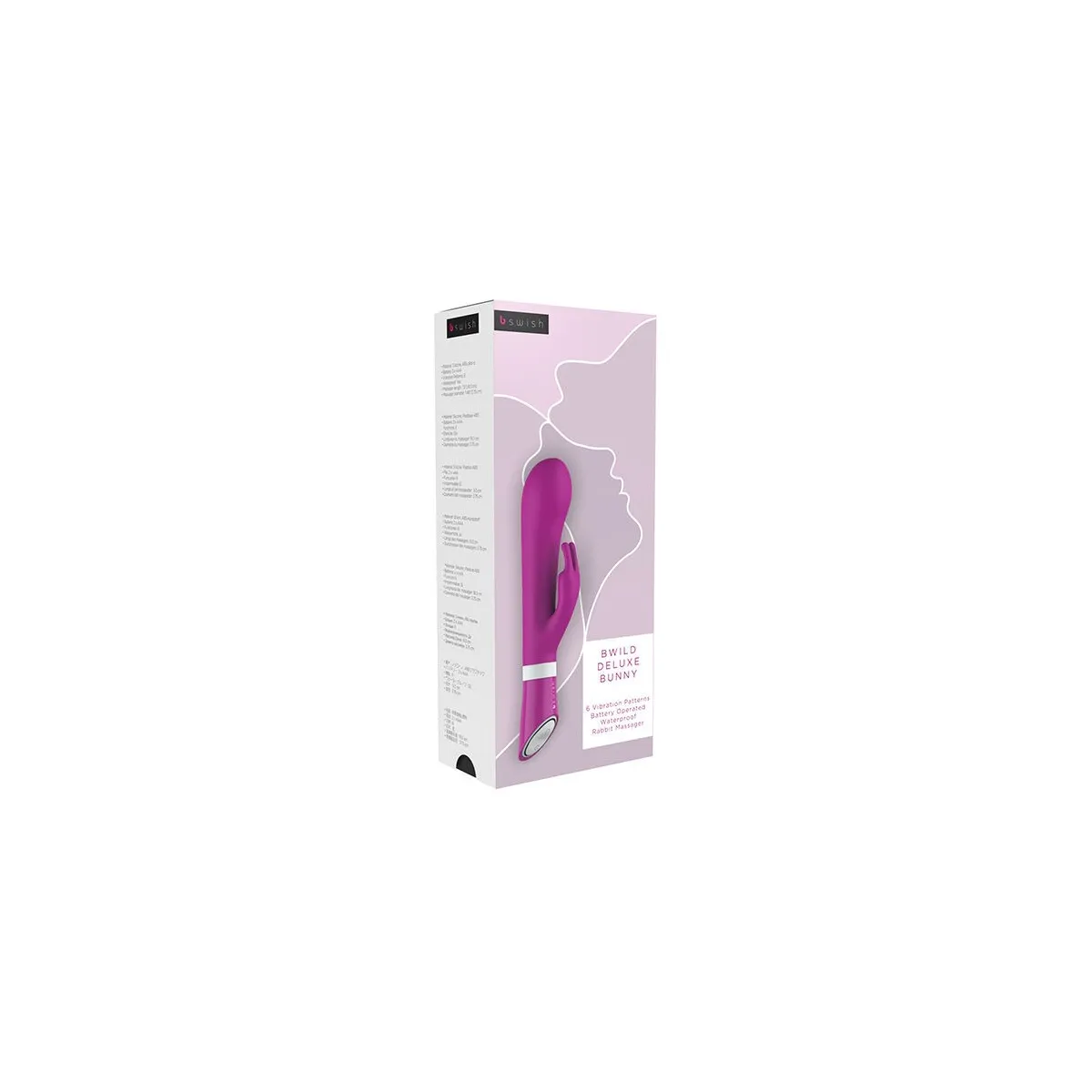 Bwild Deluxe Bunny Rabbit Vibrator Raspberry von B Swish | Fesselliebe.de