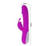 Flirtation Robert Vibrator mit Klitoris-Stimulator von Pretty Love Flirtation | Fesselliebe.de