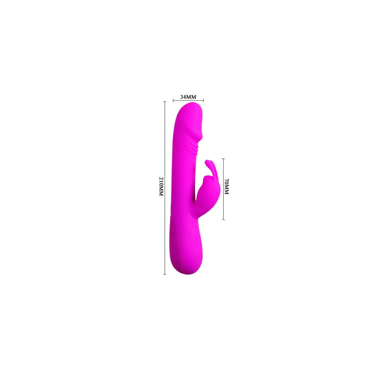 Flirtation Vibrator mit Rabbit Clement von Pretty Love Flirtation | Fesselliebe.de