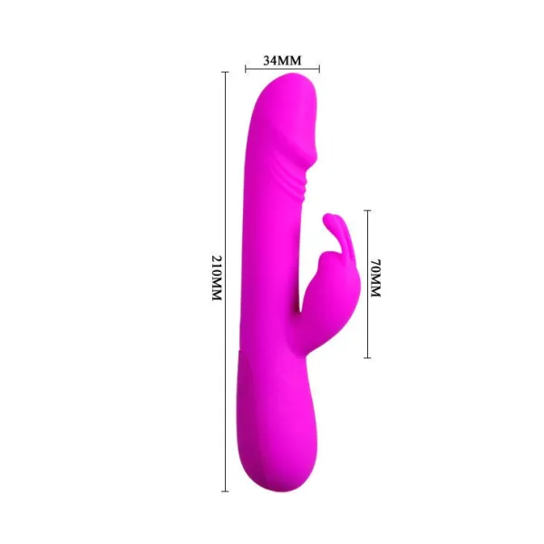 Flirtation Vibrator mit Rabbit Clement von Pretty Love Flirtation | Fesselliebe.de