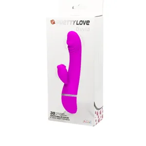 Flirtation Vibrator mit Rabbit David von Pretty Love Flirtation