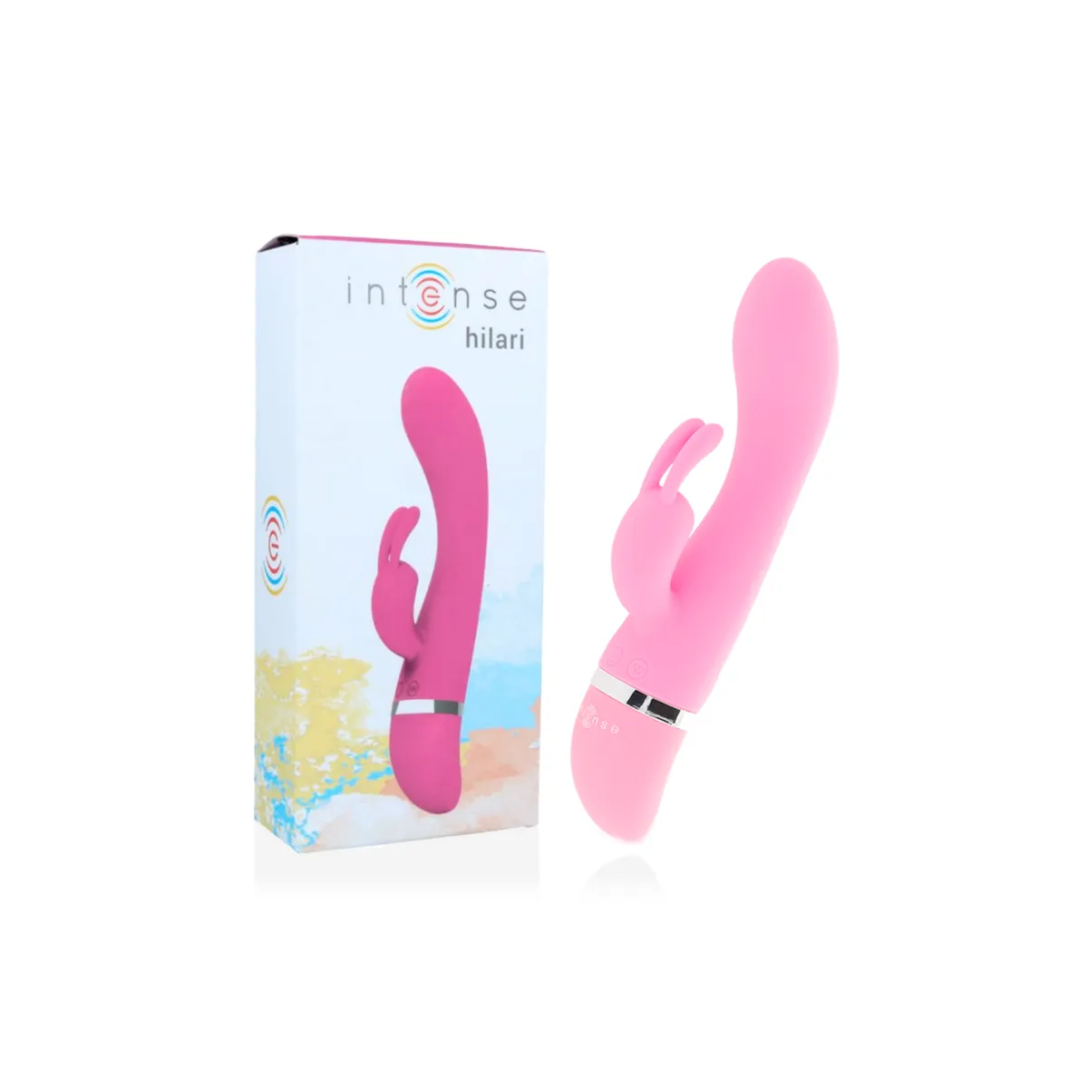 Hilari Rosa Luxe-Vibrator aus Silikon von Intense Fun | Fesselliebe.de