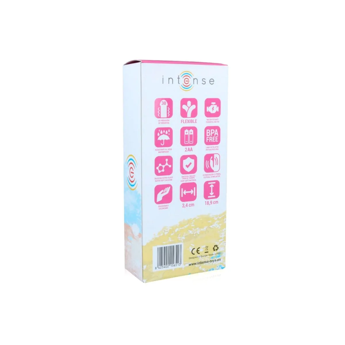 Hilari Rosa Luxe-Vibrator aus Silikon von Intense Fun | Fesselliebe.de