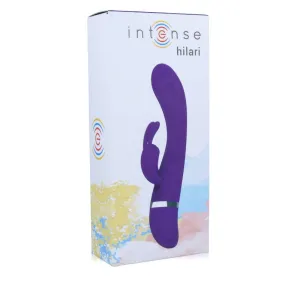 Hilari-Vibrator Lila Silikon Luxe von Intense Fun