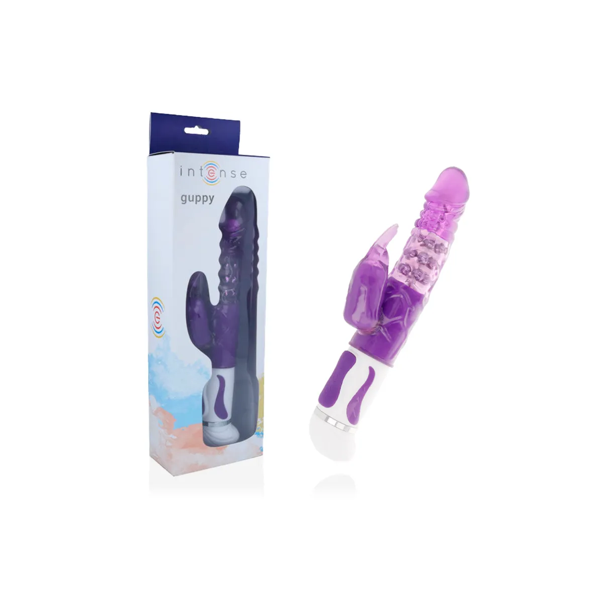 Guppy-Lila-Rotator-Vibrator von Intense Fun | Fesselliebe.de