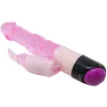 Waves Of Pleasure Fantasy Vibrator mit Rabbit 23 cm von Baile Vibrators