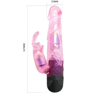 Geben Sie Ihnen Liebhaber-Vibrator mit Rosa Rabbit von Baile Vibrators