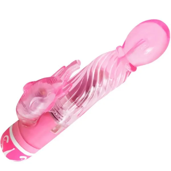Multispeedvibrator mit Rosa Stimulator von Baile Vibrators | Fesselliebe.de