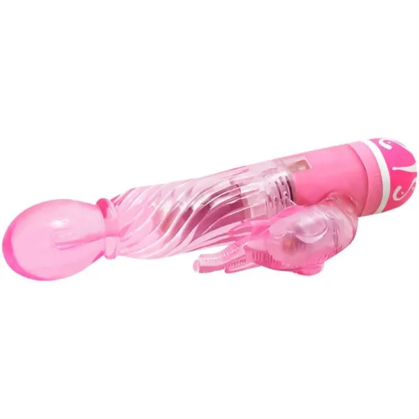 Multispeedvibrator mit Rosa Stimulator von Baile Vibrators | Fesselliebe.de