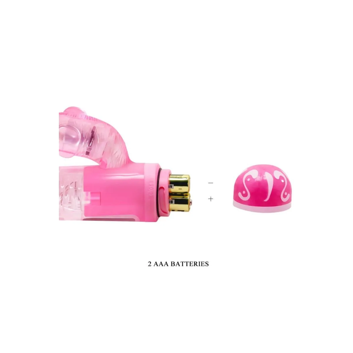 Multispeedvibrator mit Rosa Stimulator von Baile Vibrators | Fesselliebe.de