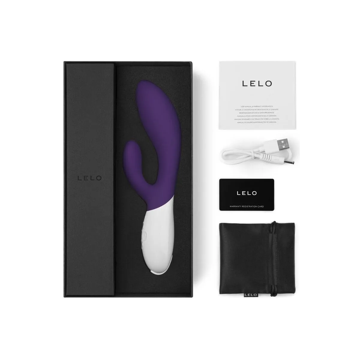 Ina Wave 2 Vbrador Luxus-Spezialuhr Lila von Lelo | Fesselliebe.de