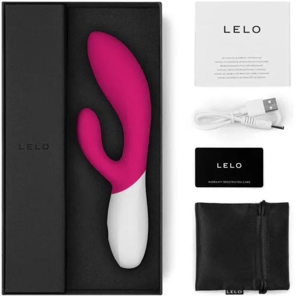 Ina Wave 2 Vbrador Luxus-Spezialuhr Cerise von Lelo | Fesselliebe.de