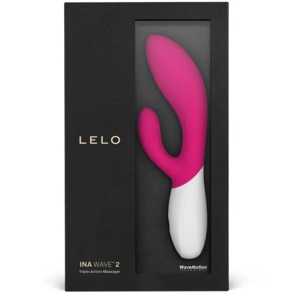 Ina Wave 2 Vbrador Luxus-Spezialuhr Cerise von Lelo | Fesselliebe.de