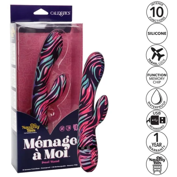 Menage A Moi Dual Wand Vibrator von Calexotics | Fesselliebe.de