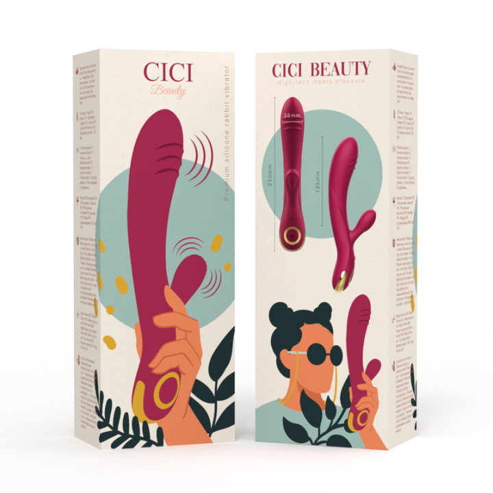 Premium Silikon Rabbit Vibrator von Cici Beauty | Fesselliebe.de