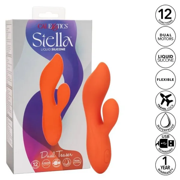 Stella Dual Teaser Orange von Calexotics | Fesselliebe.de