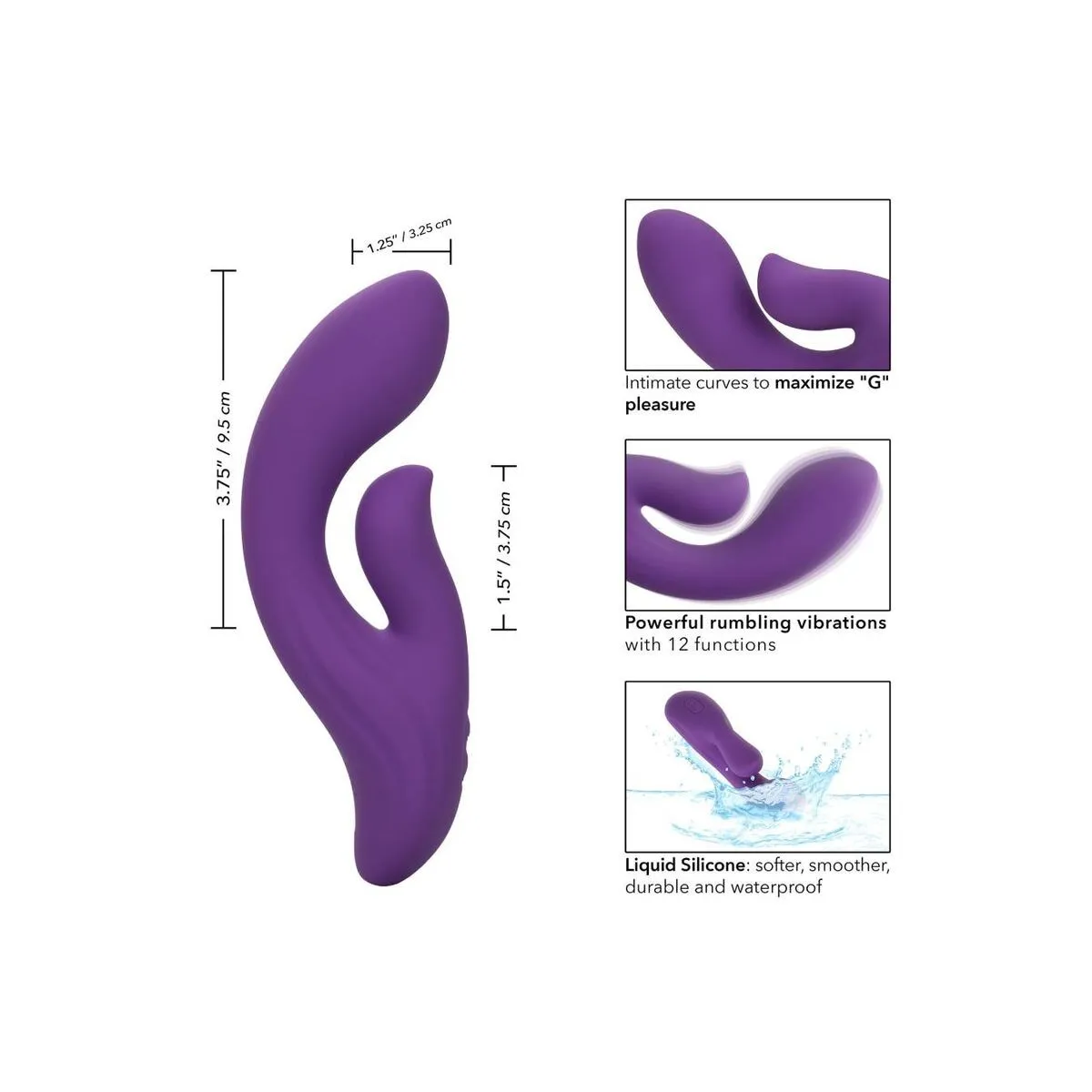 Stella Dual Pleaser Violet von Calexotics | Fesselliebe.de