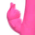 Julio Rabbit Vibrator Rosa Silikon von Intense Fun