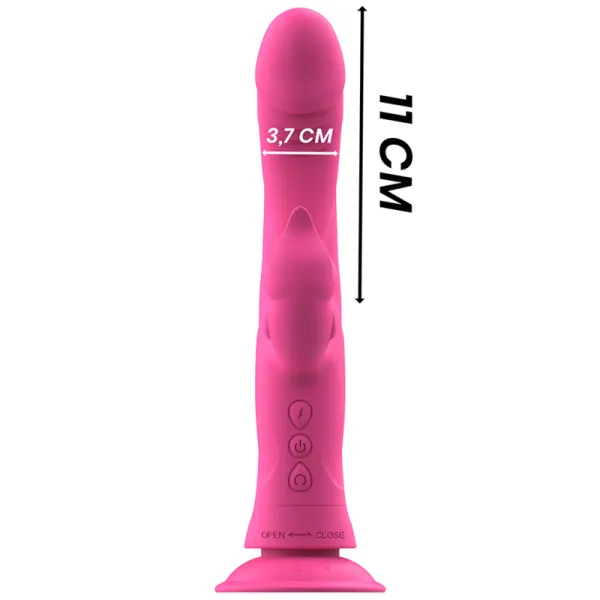 Julio Rabbit Vibrator Rosa Silikon von Intense Fun | Fesselliebe.de