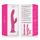 Julio Rabbit Vibrator Rosa Silikon von Intense Fun | Fesselliebe.de