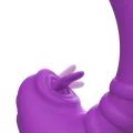 Harry Flexibler Vibrator mit Lila Zunge von Intense Fun