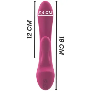 Luigi Rabbit Vibrator Rosa Flüssiges Silikon von Intense Fun
