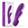 Luigi Rabbit Vibrator Flüssiges Silikon Lila von Intense Fun